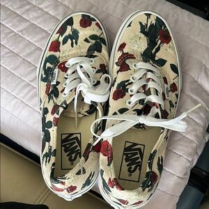 Vans Floral Canvas Sneakers